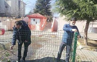 Okulda düzenlemeler devam ediyor