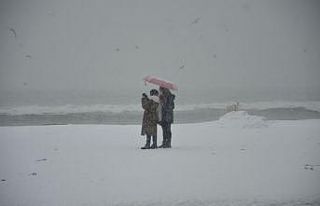 Ordu’da "beyaz örtü" mutluluk getirdi