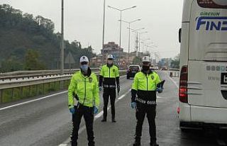 Ordu’da bir haftada bin 440 araca trafik cezası