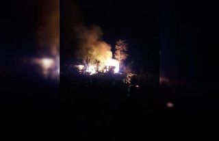 Ordu’da korkutan ev yangını