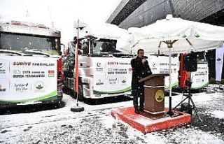 Osmangazi’den Suriye’ye 5 yardım TIR’ı