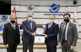 Özbekistan İşadamları Heyetinden KAYSO’ya Ziyaret