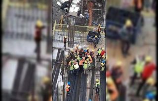 (Özel) Ataşehir’de inşaat işçileri arasındaki...