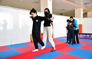 Özel çocuklara Mamak Belediyesi’nden özel hizmet