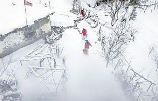 (Özel) Covid-19 savaşçılarının yoğun kış...