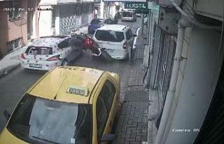 (Özel) Düğün konvoyunda feci kaza kamerada