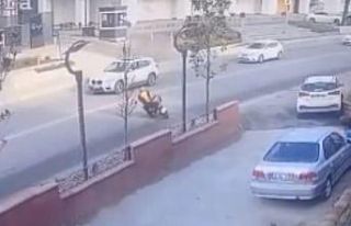 (Özel) İstanbul’da feci kaza kamerada: 30 metre...