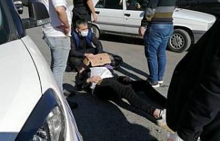 (Özel) Pendik’te iki motosiklet kafa kafaya çarpıştı:...