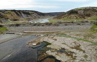 (ÖZEL) Sazlıdere Barajı yağmurlardan nasibini...