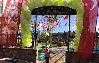 (ÖZEL) Sütlüce Mahallesi mahalle bahçesine kavuştu