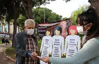 Özgecan Aslan için Şirinyer Parkı’nda farkındalık...
