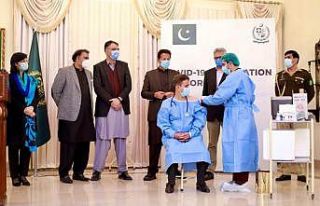 Pakistan’da Covid-19’a karşı aşılamalar başladı