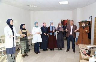 Palandöken Belediyesi kursiyerlerinden Cumhurbaşkanı...