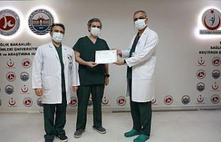 Pandemi döneminde asistan doktorlara anlamlı etkinlik