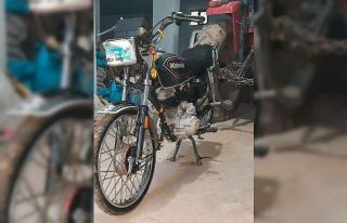 Park halindeki motosiklet çalındı