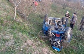 Patpat tarlaya uçtu: 1 yaralı