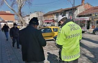 Pazaryeri’nde ticari araçlar denetlendi