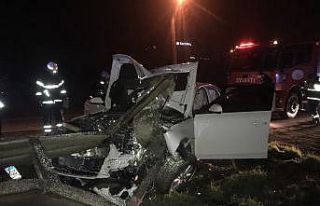 Polisin alkollü kazazede ile imtihanı