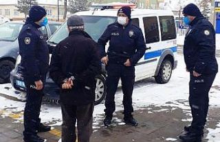 Polisin telaşlı gördüğü vatandaş ikinci kez...