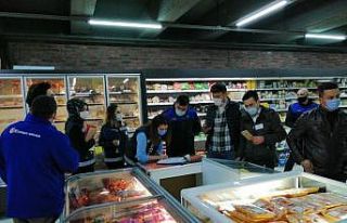 Pursaklar Belediyesinden marketlere sıkı denetim