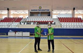 Rektör Çelik, ödüllü yönetmenle buluştu