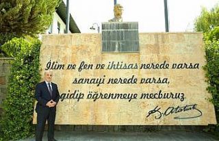 Rektör Dereli Gazilik unvanının verilişinin yıldönümünü...