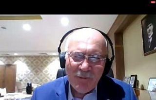 Rektör Savaş öğrencilerle çevrimiçi söyleşide...