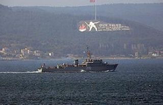 Rus savaş gemisi ‘Valentin Pikul’ Çanakkale...