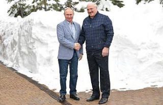 Rusya Devlet Başkanı Putin, Belarus Devlet Başkanı...