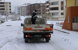 Safranbolu Belediyesi’nden buzlanmalara karşı...