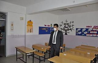 Safranbolu’da köy okulları yüz yüze eğitime...