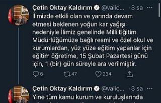 Sakarya’da yüz yüze eğitime kar engeli