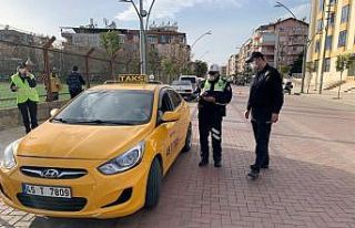 Salihli’de motosiklet ve traktör denetimi