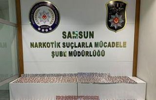Samsun’da 5 bin 32 kapsül uyuşturucu hapla yakalanan...