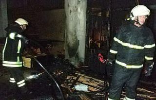 Samsun’da kerestecide yangın