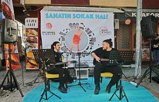 Sanat sokağa taşındı