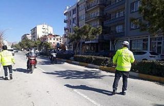 Sandıklı’da trafik denetimi yapıldı