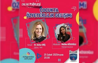 SANKO Okulları’nda online söyleşi