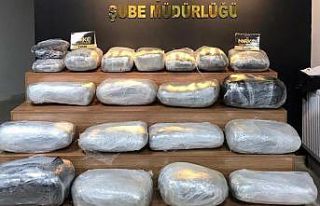 Şanlıurfa’da 117 kilo uyuşturucu ele geçirildi