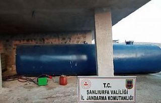 Şanlıurfa’da 12 bin 800 litre kaçak akaryakıt...