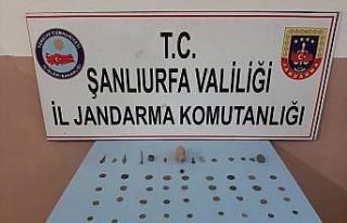 Şanlıurfa’da Roma dönemine ait tarihi eserler...