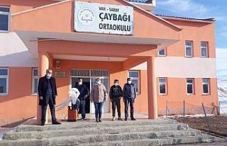 Saray’da okullar dezenfekte edildi