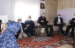 Şehit ailesine ziyaret