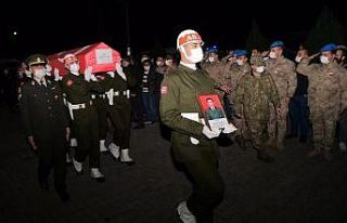 Şehit Hüseyin Sarı’nın naaşı memleketine getirildi