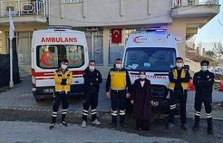 Selendi 112 İstasyonuna yeni ambulans
