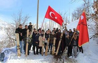 Şemdinli usulü kayağa büyük ilgi