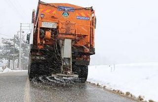 Serdivan Belediyesi kar nöbetinde