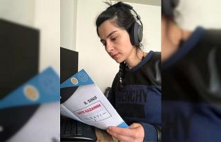 “Seslenen kitap” projesi görme engelli öğrencilere...