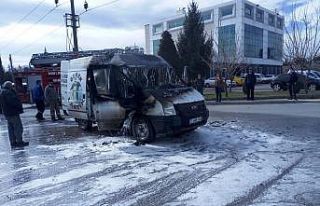 Seyir halindeyken yanmaya başladı