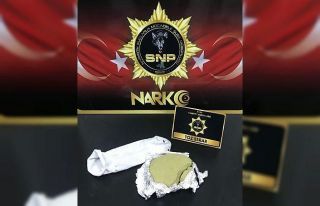 Siirt’te otobüsteki yolcuda uyuşturucu ele geçirildi